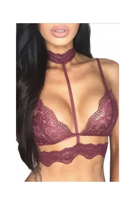 Bralette Bordo - Carlotta