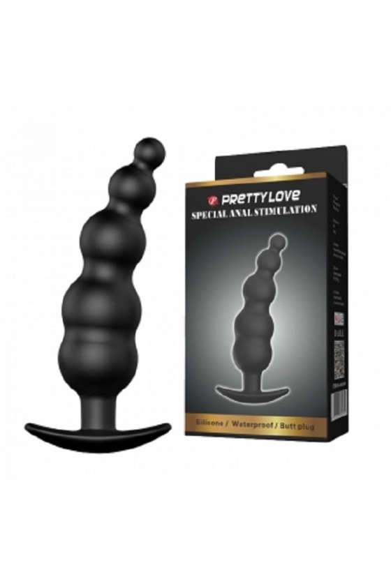 Vibrador Plug Anal Bolitas...